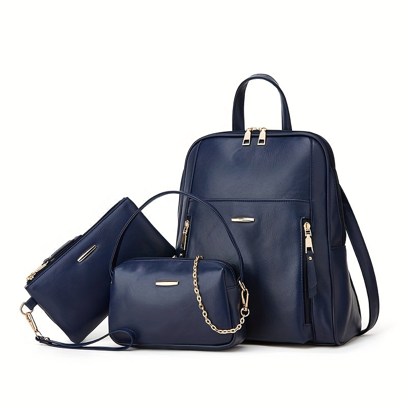 SALLY | 3-IN-1 LEREN RUGTAS