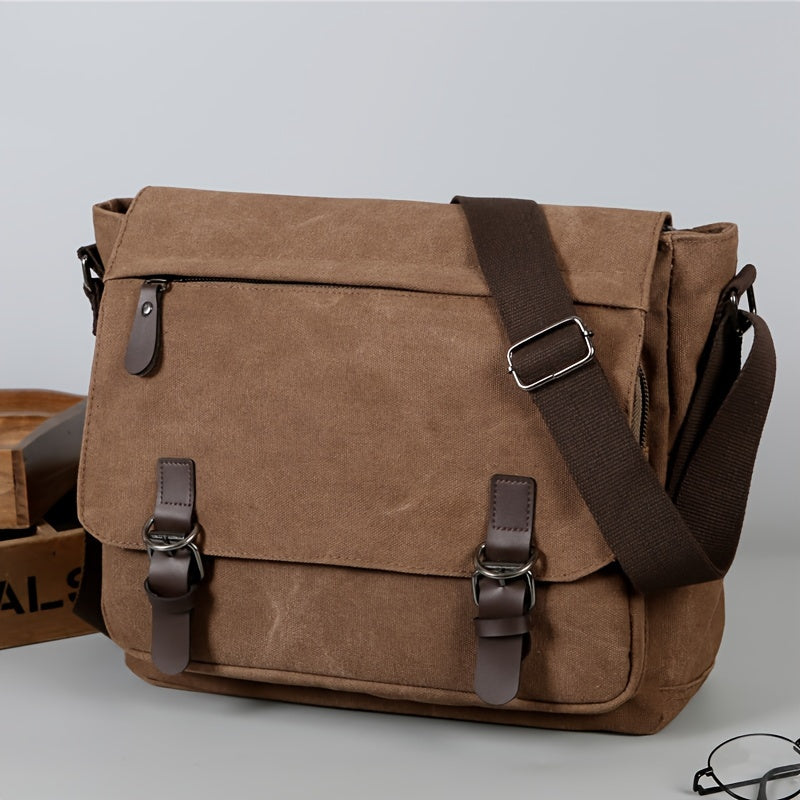 RAAVI | CANVAS MESSENGER BAG