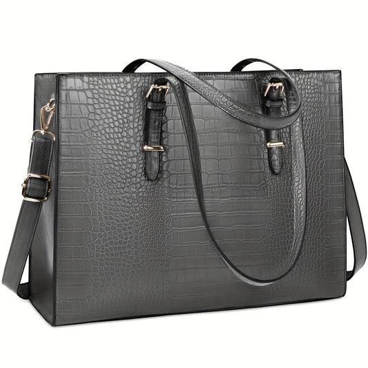 CORA | STIJLVOLLE CROCO-PRINT HANDTAS