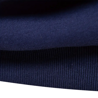 MALCOLM | KLASSIEKE POLO SWEATSHIRT