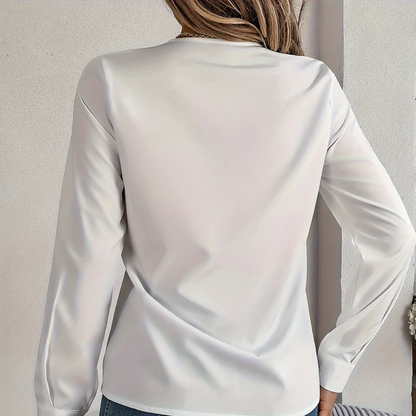 YSABEL | CHIQUE BLOUSE MET V-HALS