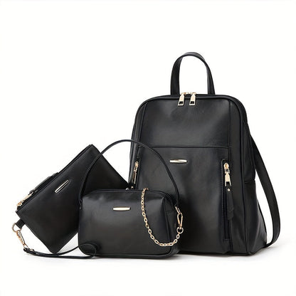 SALLY | 3-IN-1 LEREN RUGTAS