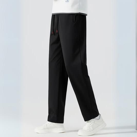 AJAY | ZWARTE CASUAL BROEK