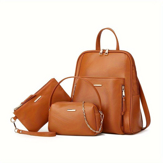SALLY | 3-IN-1 LEREN RUGTAS