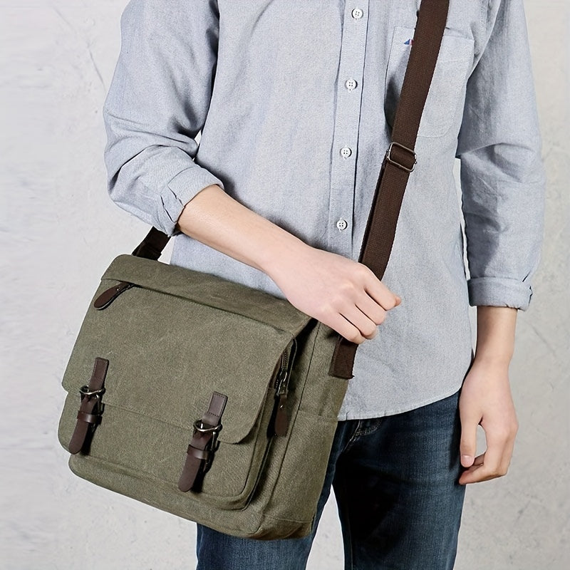 RAAVI | CANVAS MESSENGER BAG