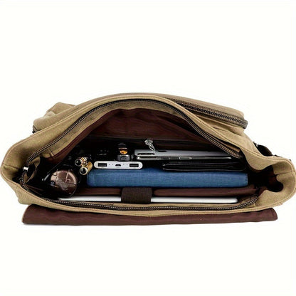 RAAVI | CANVAS MESSENGER BAG
