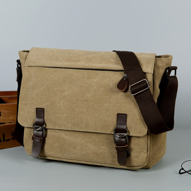 RAAVI | CANVAS MESSENGER BAG