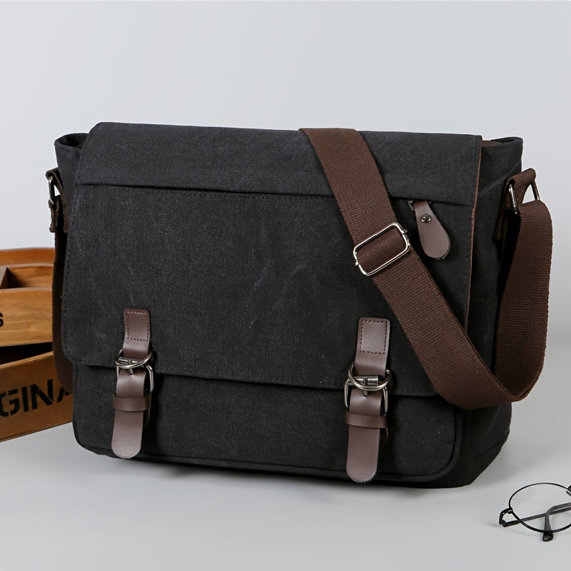 RAAVI | CANVAS MESSENGER BAG