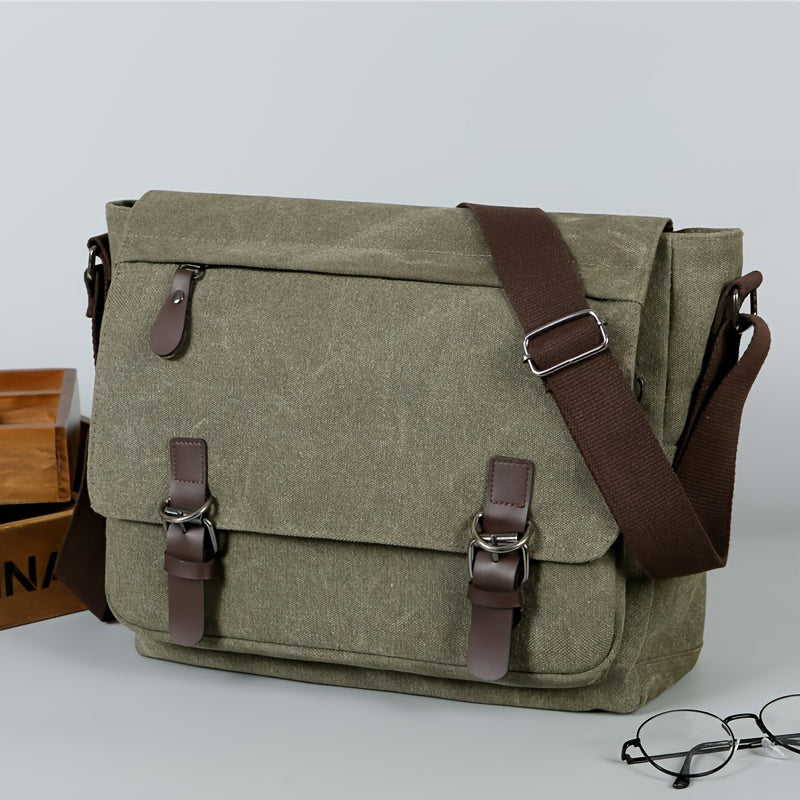 RAAVI | CANVAS MESSENGER BAG
